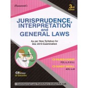 Commercial's Jurisprudence, Interpretation & General Laws for CS Executive December 2019 Exam [JIGL-New Syllabus] by CS. Rajnish Kumar, CS Guneet Mayall